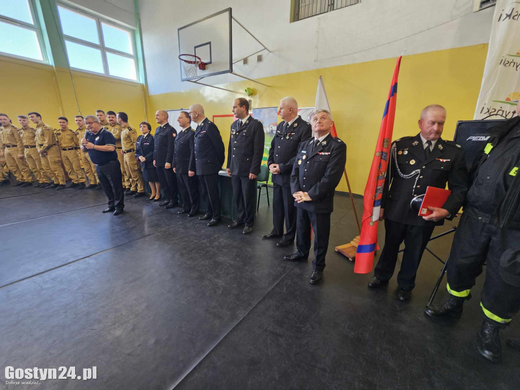Etap wojewódzki konkursu wiedzy pożarniczej w Grabonogu