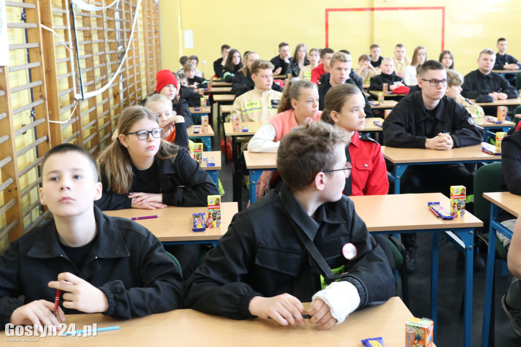Etap wojewódzki konkursu wiedzy pożarniczej w Grabonogu