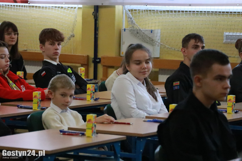 Etap wojewódzki konkursu wiedzy pożarniczej w Grabonogu