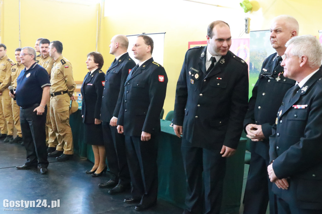 Etap wojewódzki konkursu wiedzy pożarniczej w Grabonogu