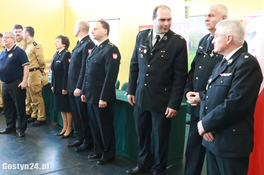 Etap wojewódzki konkursu wiedzy pożarniczej w Grabonogu