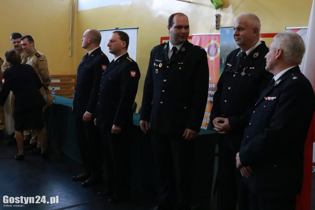 Etap wojewódzki konkursu wiedzy pożarniczej w Grabonogu