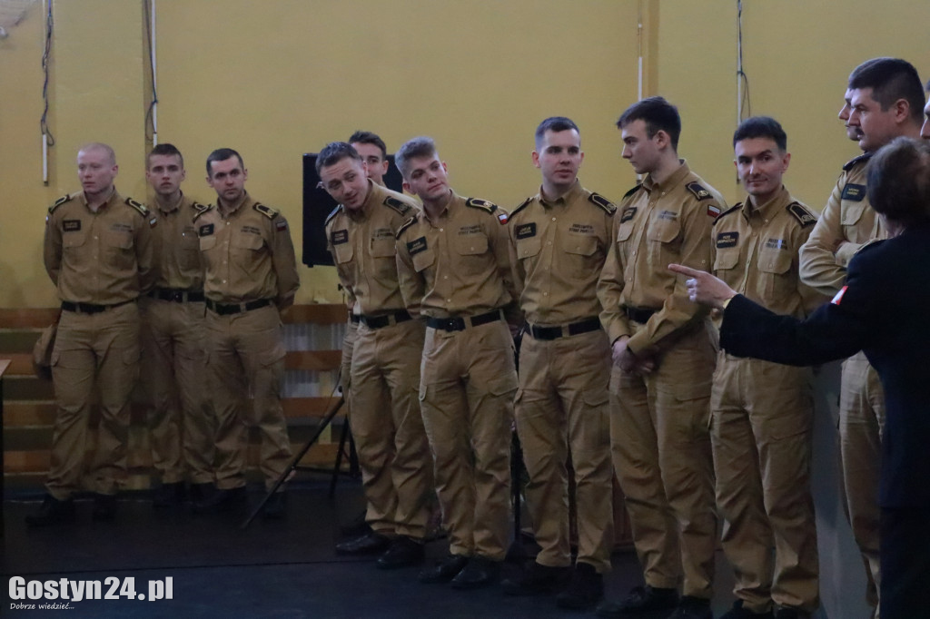 Etap wojewódzki konkursu wiedzy pożarniczej w Grabonogu