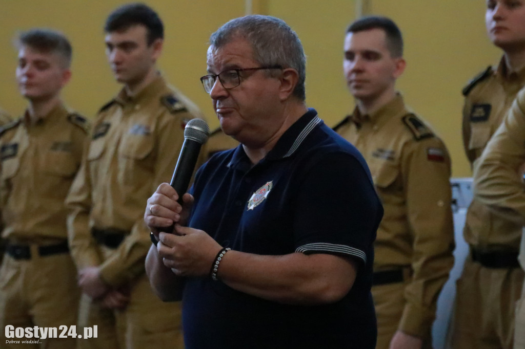 Etap wojewódzki konkursu wiedzy pożarniczej w Grabonogu