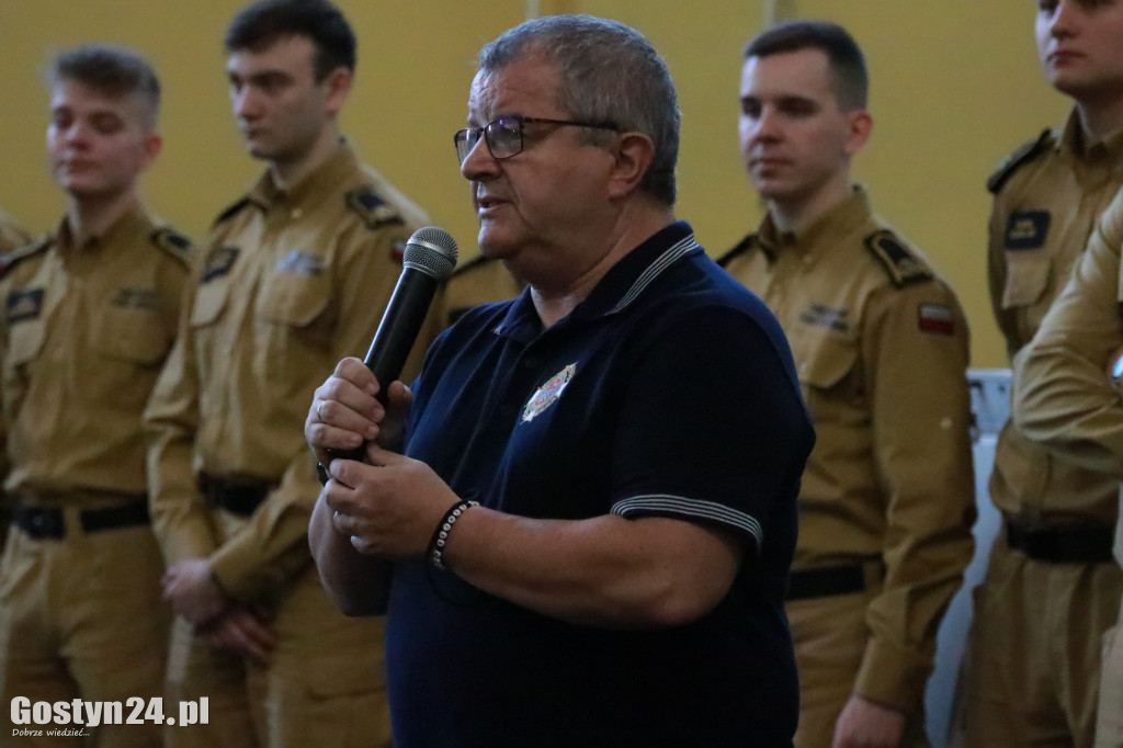 Etap wojewódzki konkursu wiedzy pożarniczej w Grabonogu