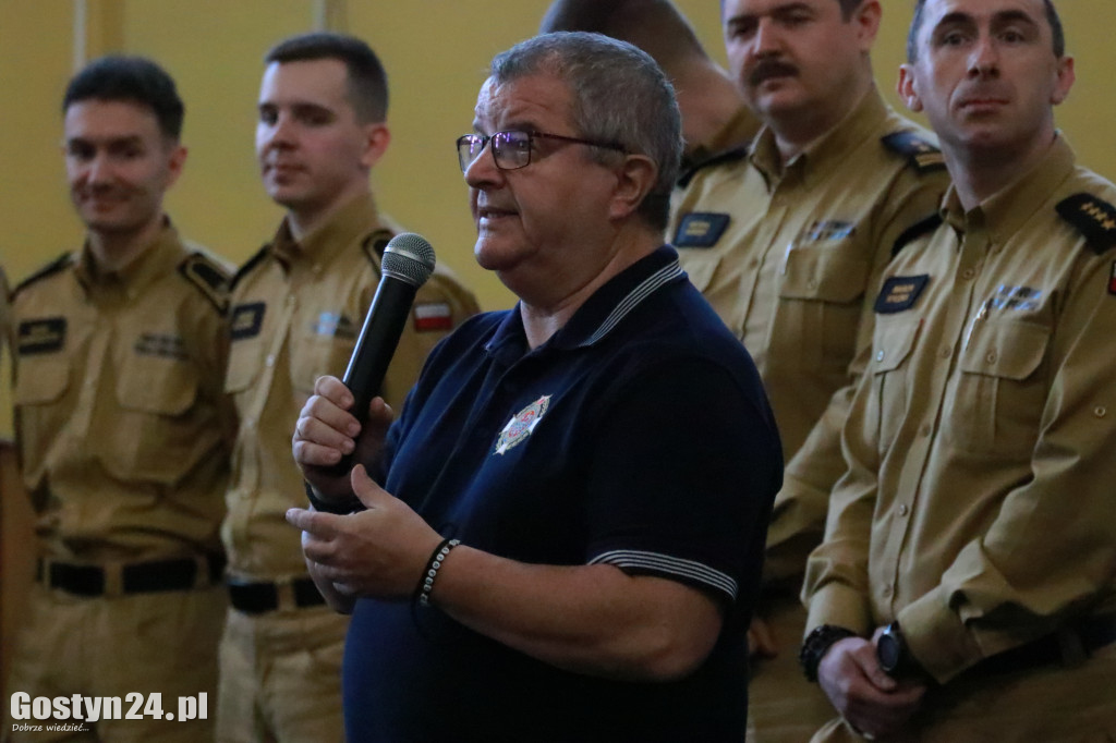 Etap wojewódzki konkursu wiedzy pożarniczej w Grabonogu