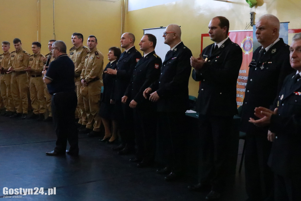 Etap wojewódzki konkursu wiedzy pożarniczej w Grabonogu