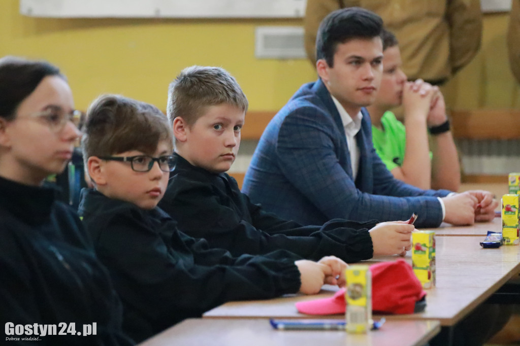 Etap wojewódzki konkursu wiedzy pożarniczej w Grabonogu