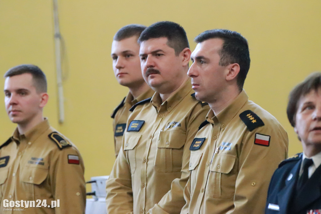 Etap wojewódzki konkursu wiedzy pożarniczej w Grabonogu