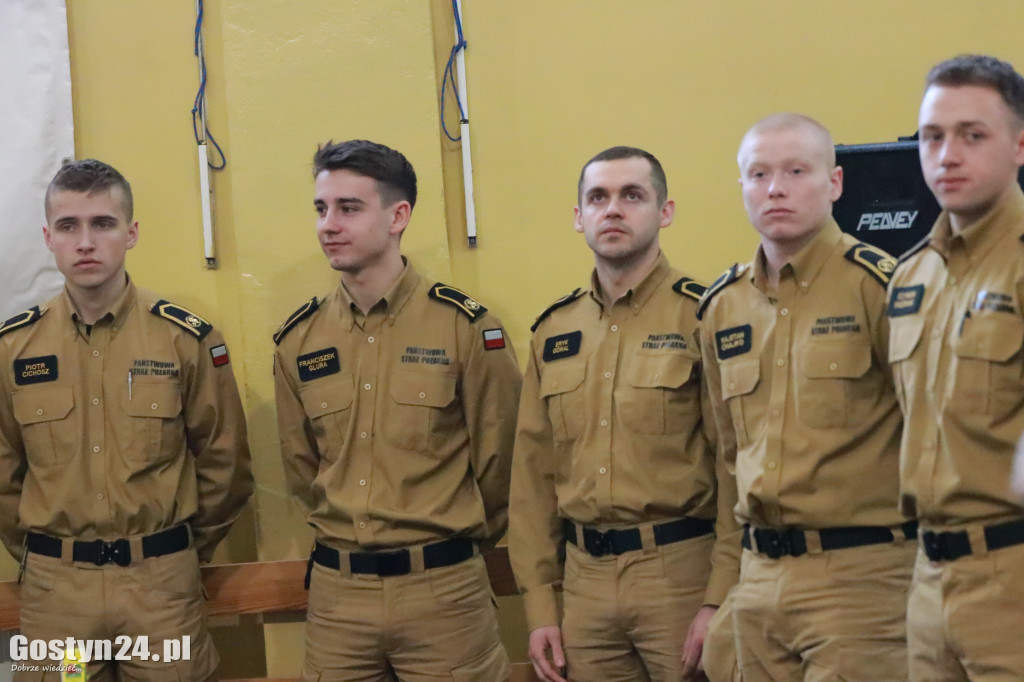 Etap wojewódzki konkursu wiedzy pożarniczej w Grabonogu