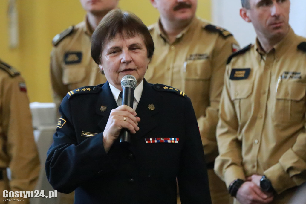 Etap wojewódzki konkursu wiedzy pożarniczej w Grabonogu