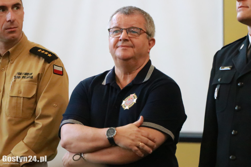 Etap wojewódzki konkursu wiedzy pożarniczej w Grabonogu