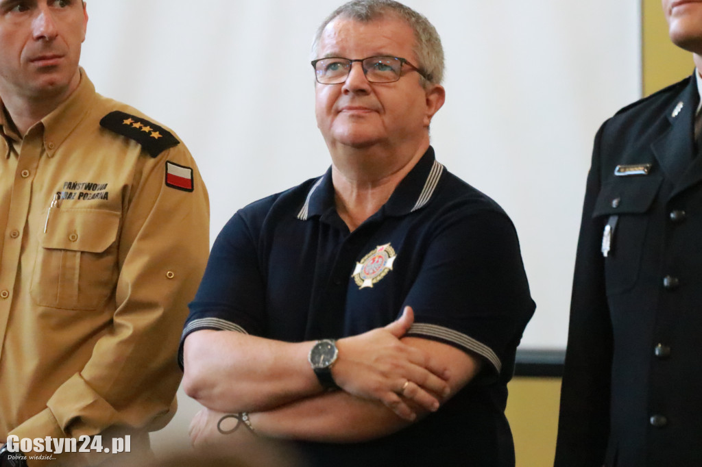 Etap wojewódzki konkursu wiedzy pożarniczej w Grabonogu