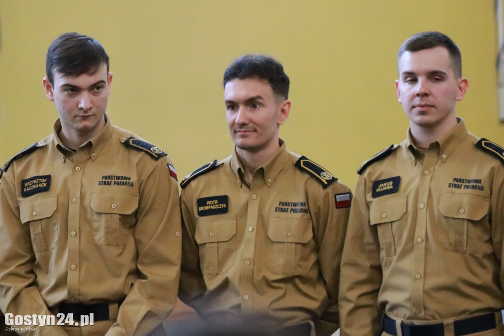 Etap wojewódzki konkursu wiedzy pożarniczej w Grabonogu