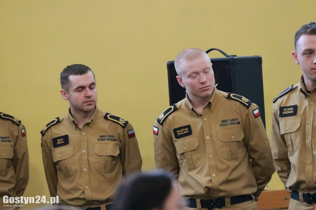 Etap wojewódzki konkursu wiedzy pożarniczej w Grabonogu