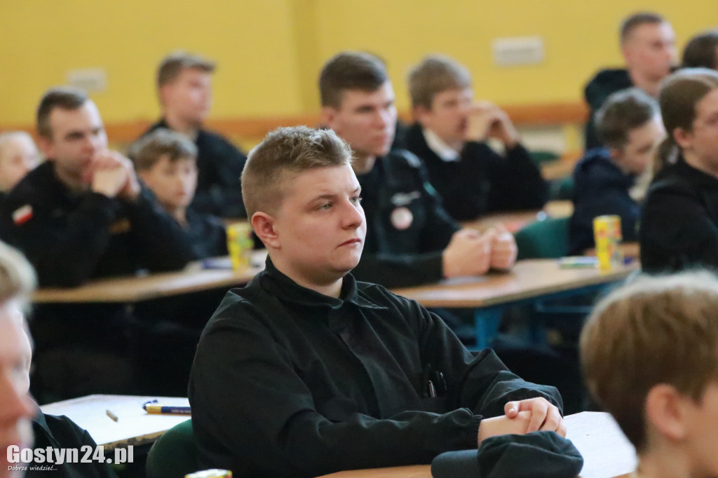 Etap wojewódzki konkursu wiedzy pożarniczej w Grabonogu