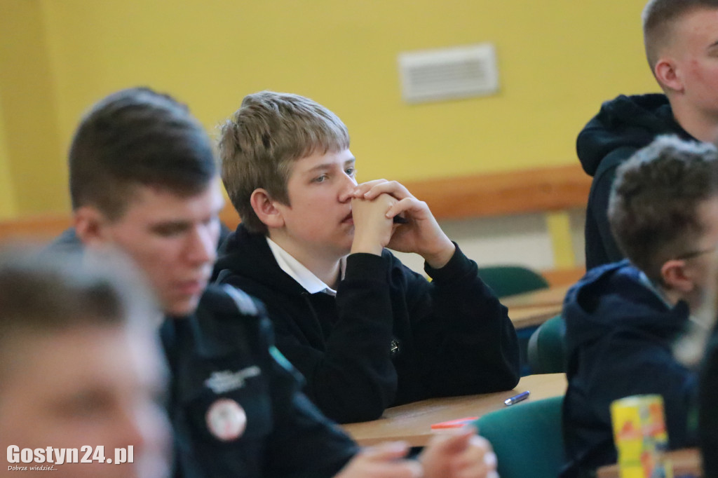 Etap wojewódzki konkursu wiedzy pożarniczej w Grabonogu