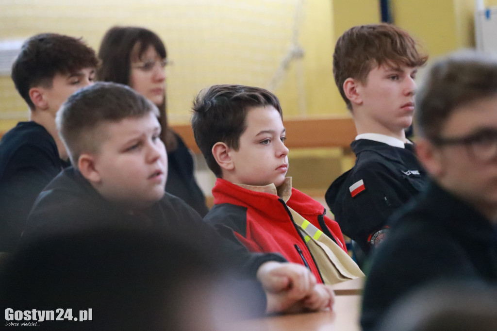 Etap wojewódzki konkursu wiedzy pożarniczej w Grabonogu