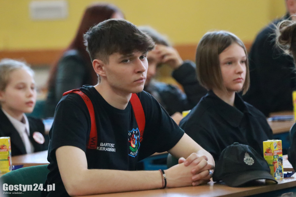 Etap wojewódzki konkursu wiedzy pożarniczej w Grabonogu