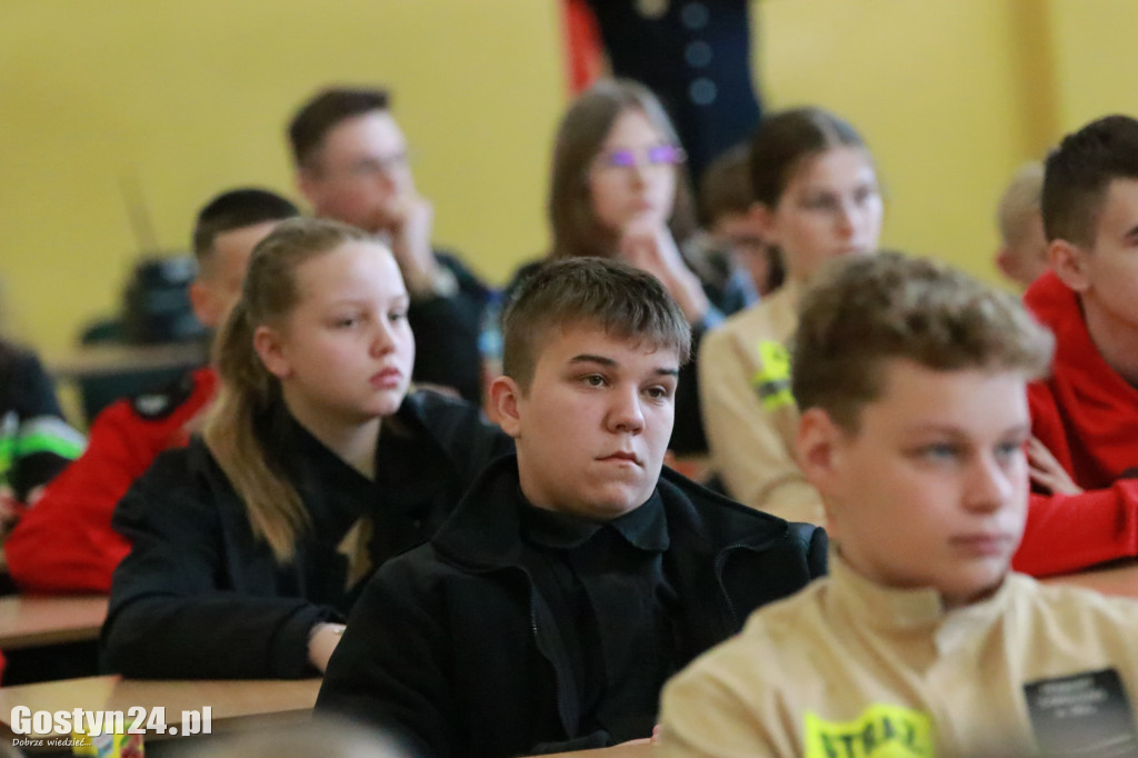 Etap wojewódzki konkursu wiedzy pożarniczej w Grabonogu