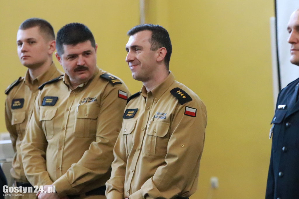 Etap wojewódzki konkursu wiedzy pożarniczej w Grabonogu