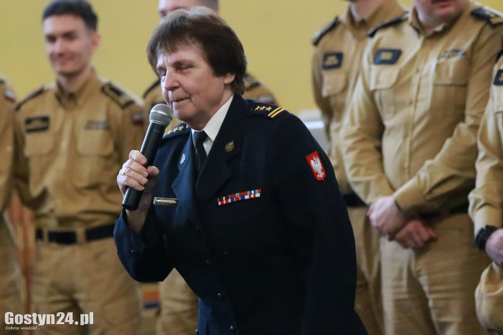 Etap wojewódzki konkursu wiedzy pożarniczej w Grabonogu