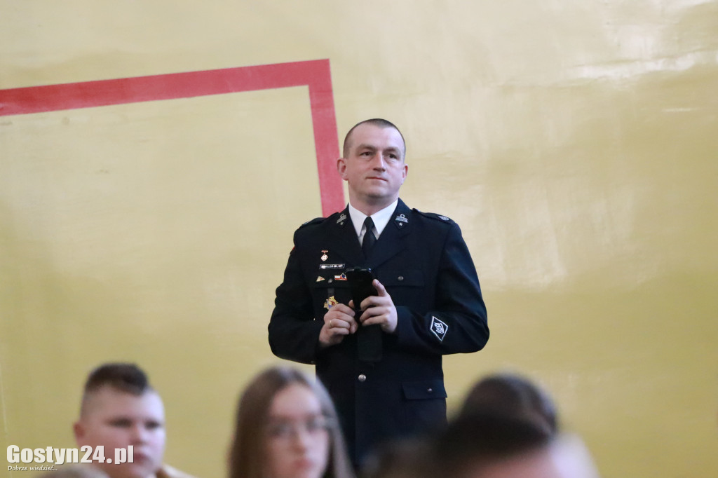 Etap wojewódzki konkursu wiedzy pożarniczej w Grabonogu