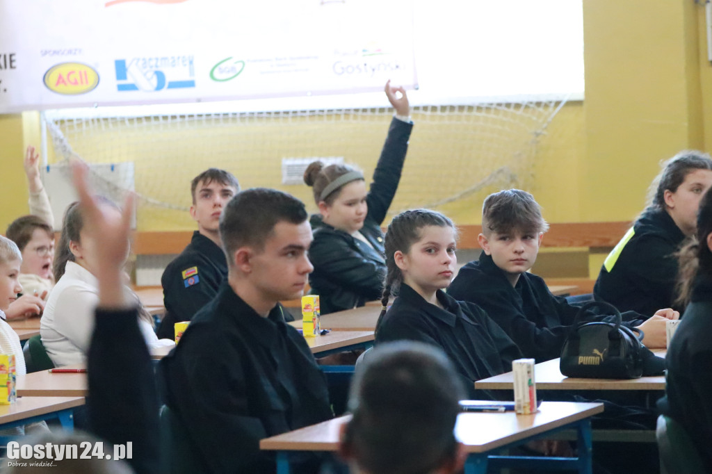 Etap wojewódzki konkursu wiedzy pożarniczej w Grabonogu