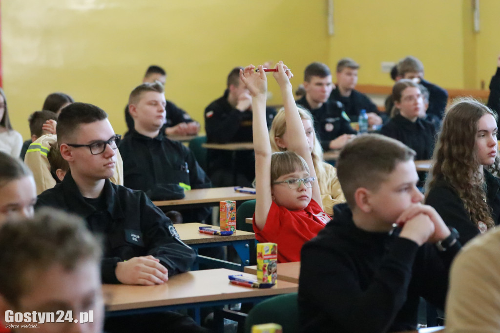 Etap wojewódzki konkursu wiedzy pożarniczej w Grabonogu