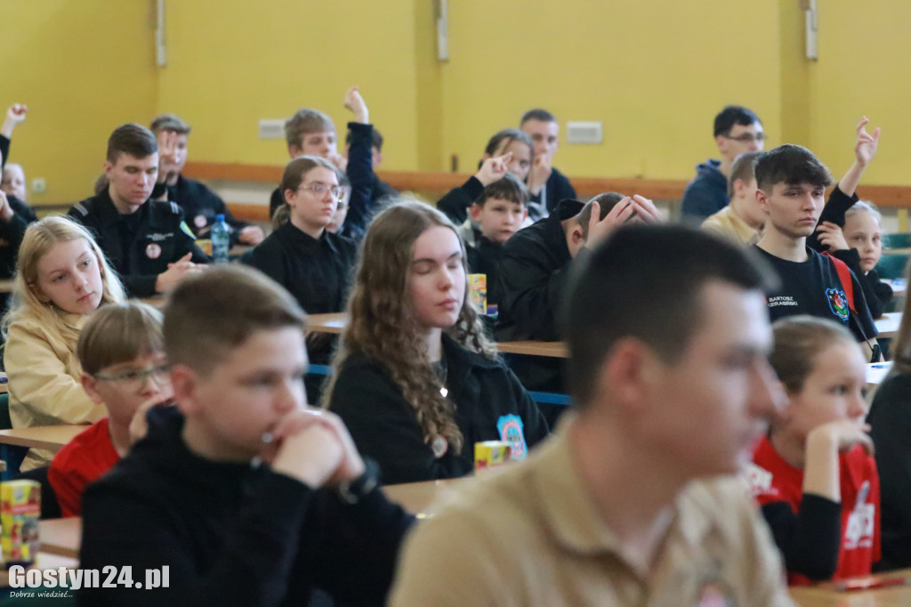 Etap wojewódzki konkursu wiedzy pożarniczej w Grabonogu