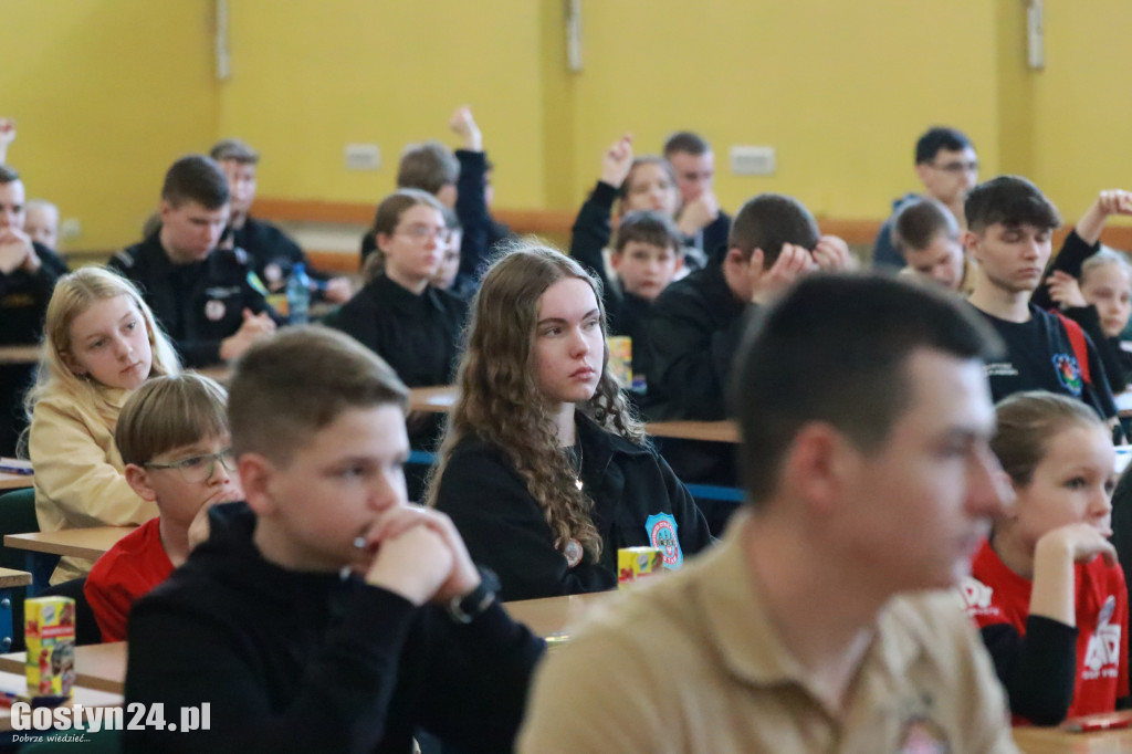 Etap wojewódzki konkursu wiedzy pożarniczej w Grabonogu