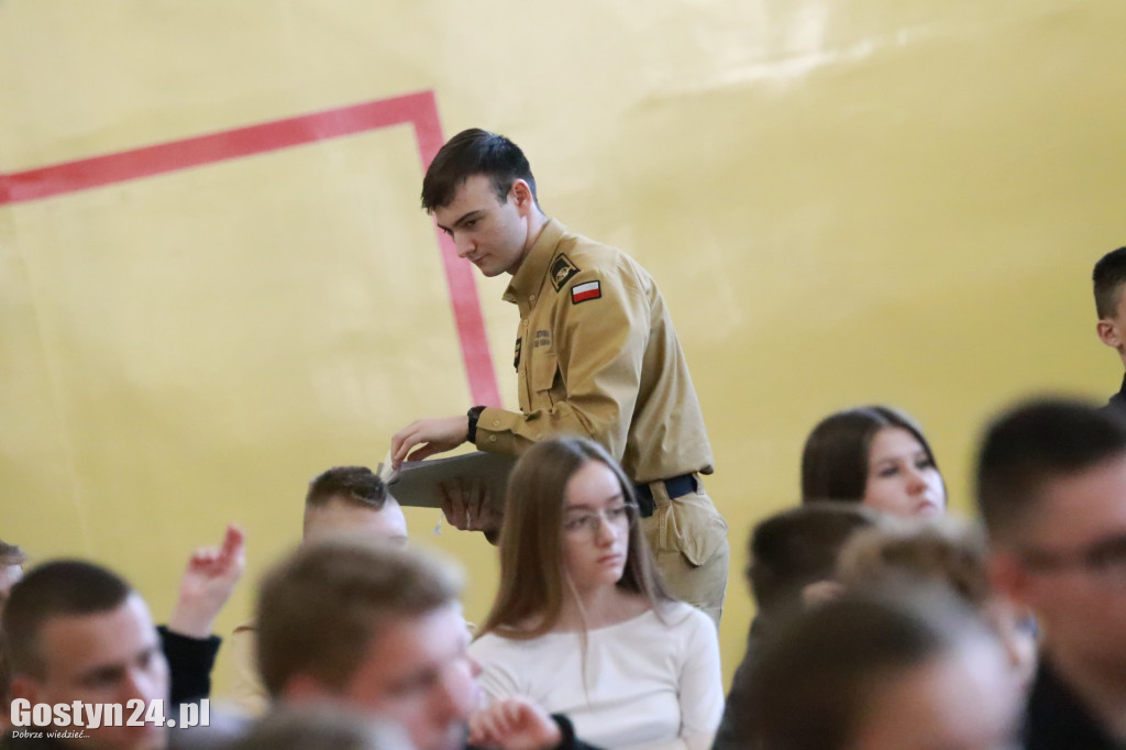 Etap wojewódzki konkursu wiedzy pożarniczej w Grabonogu