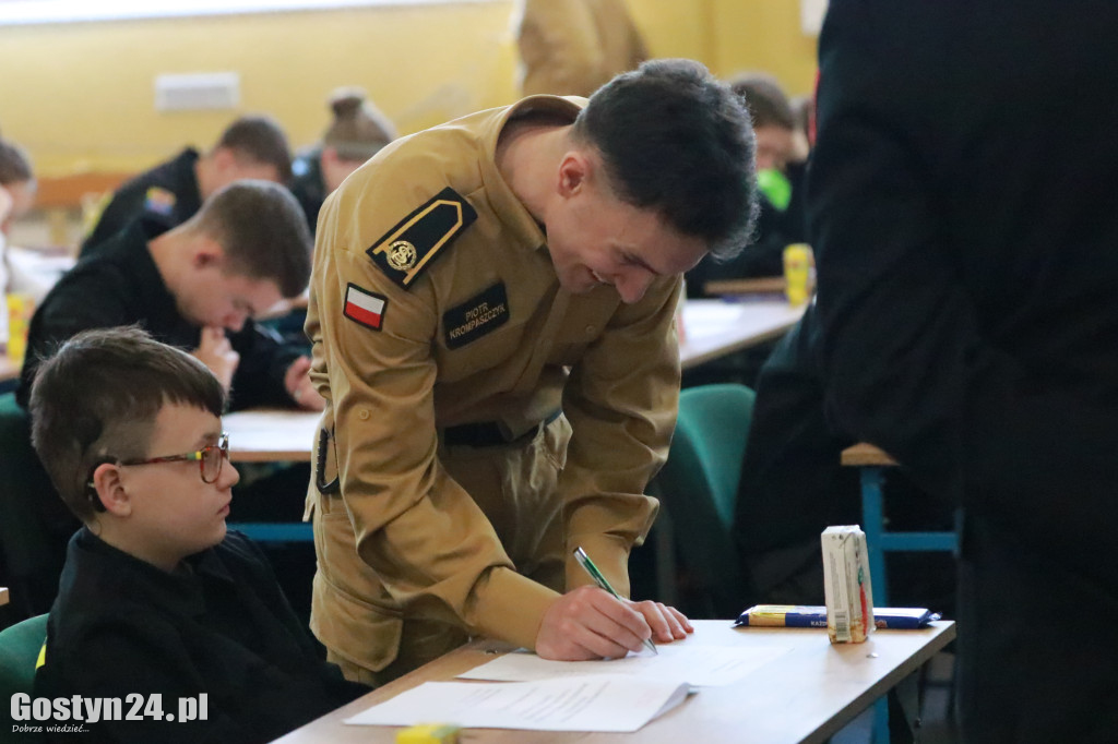 Etap wojewódzki konkursu wiedzy pożarniczej w Grabonogu