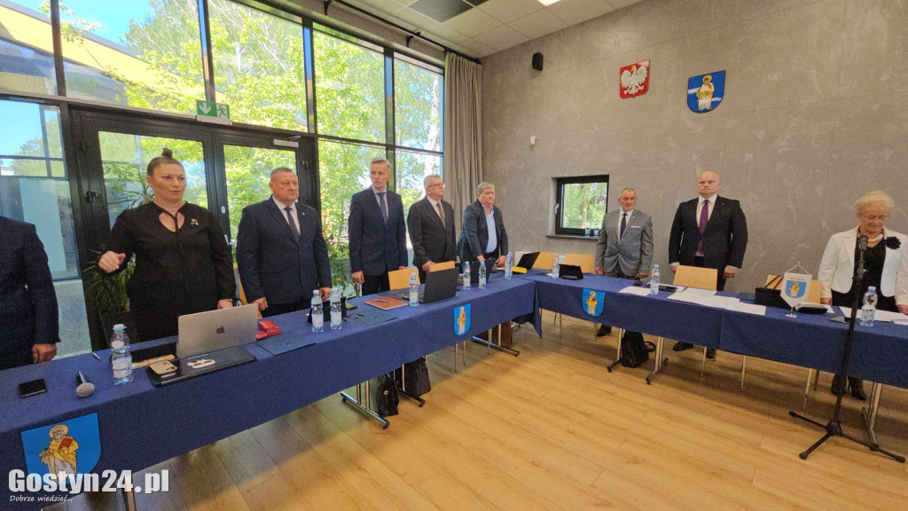 Sesja inaugurująca nową kadencję w Krobi