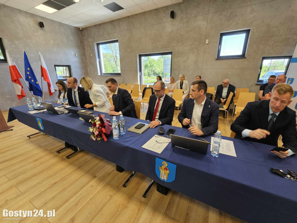 Sesja inaugurująca nową kadencję w Krobi