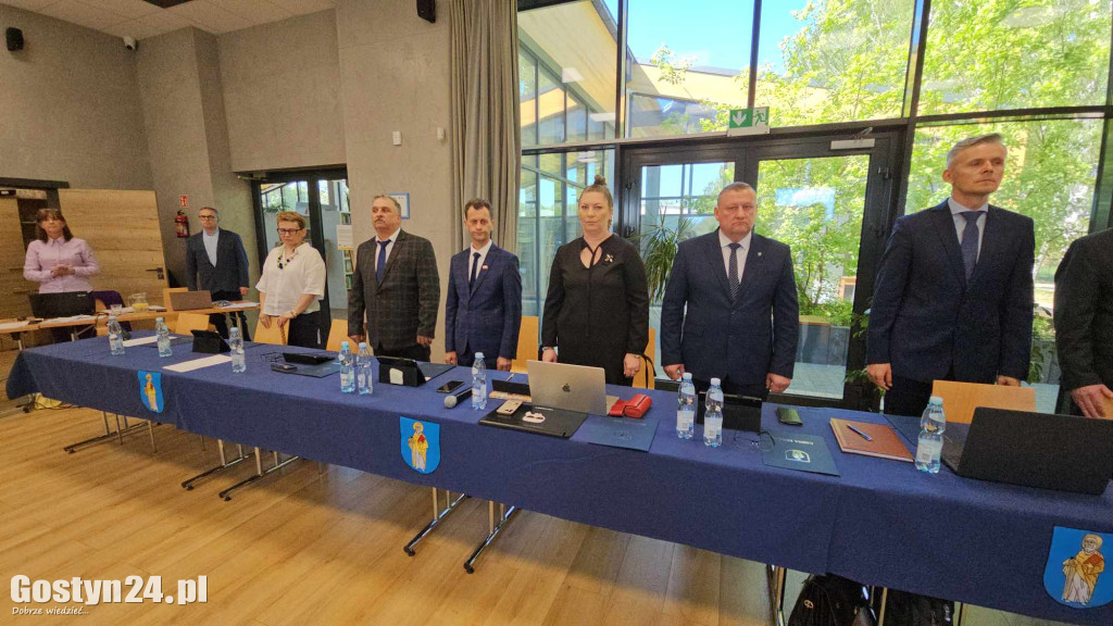 Sesja inaugurująca nową kadencję w Krobi