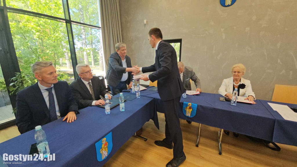 Sesja inaugurująca nową kadencję w Krobi