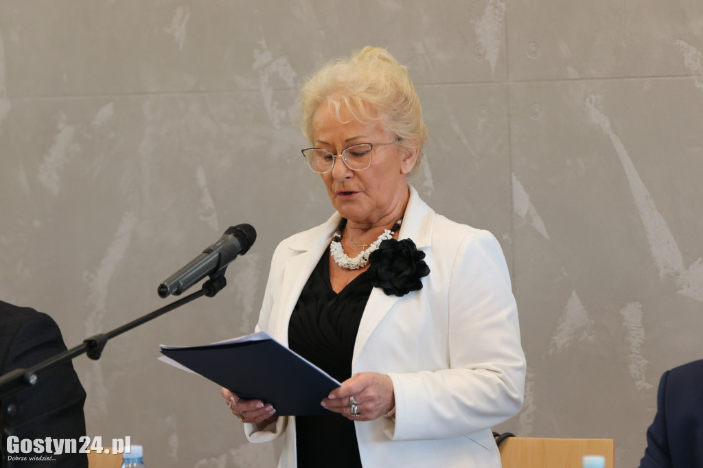 Sesja inaugurująca nową kadencję w Krobi