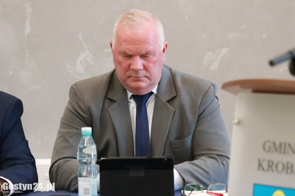 Sesja inaugurująca nową kadencję w Krobi