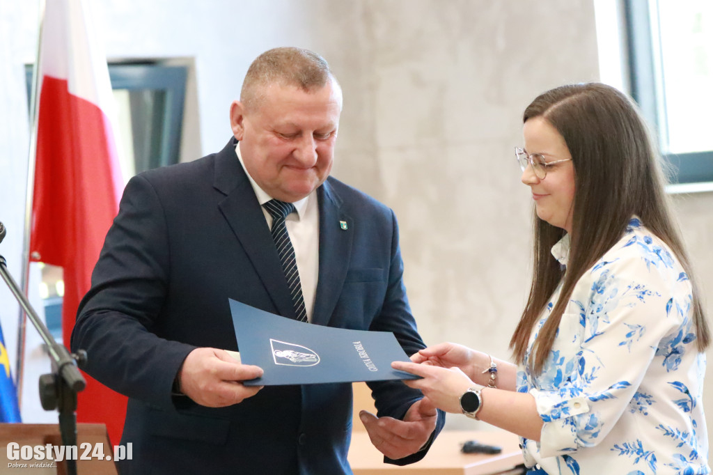 Sesja inaugurująca nową kadencję w Krobi