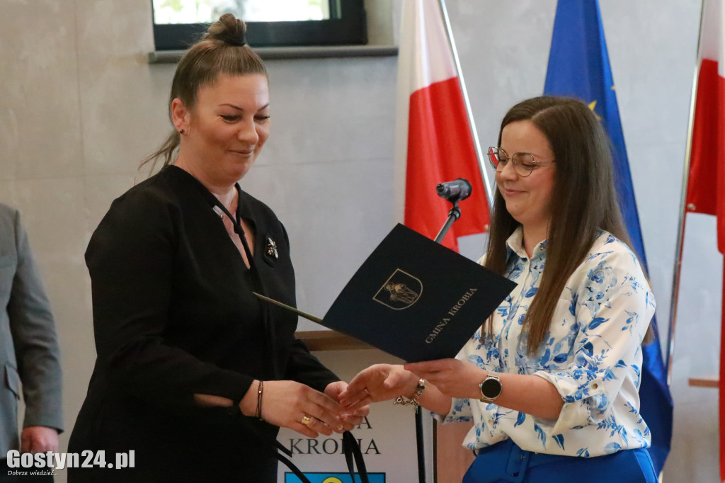 Sesja inaugurująca nową kadencję w Krobi