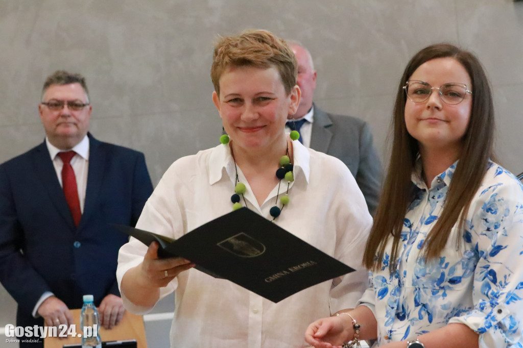 Sesja inaugurująca nową kadencję w Krobi