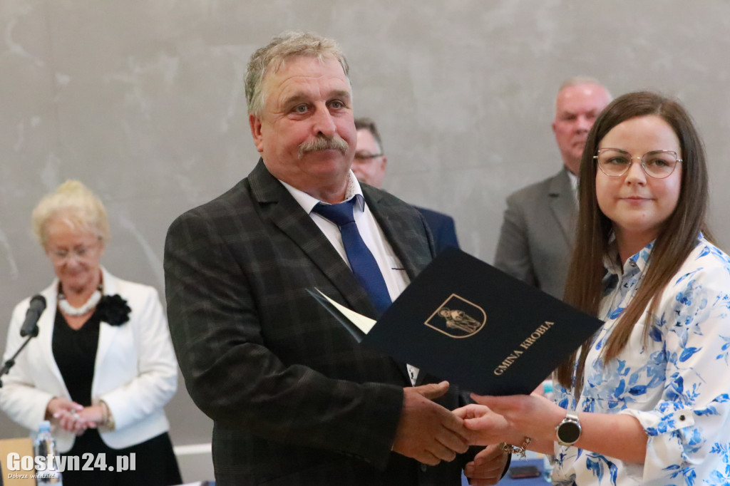 Sesja inaugurująca nową kadencję w Krobi