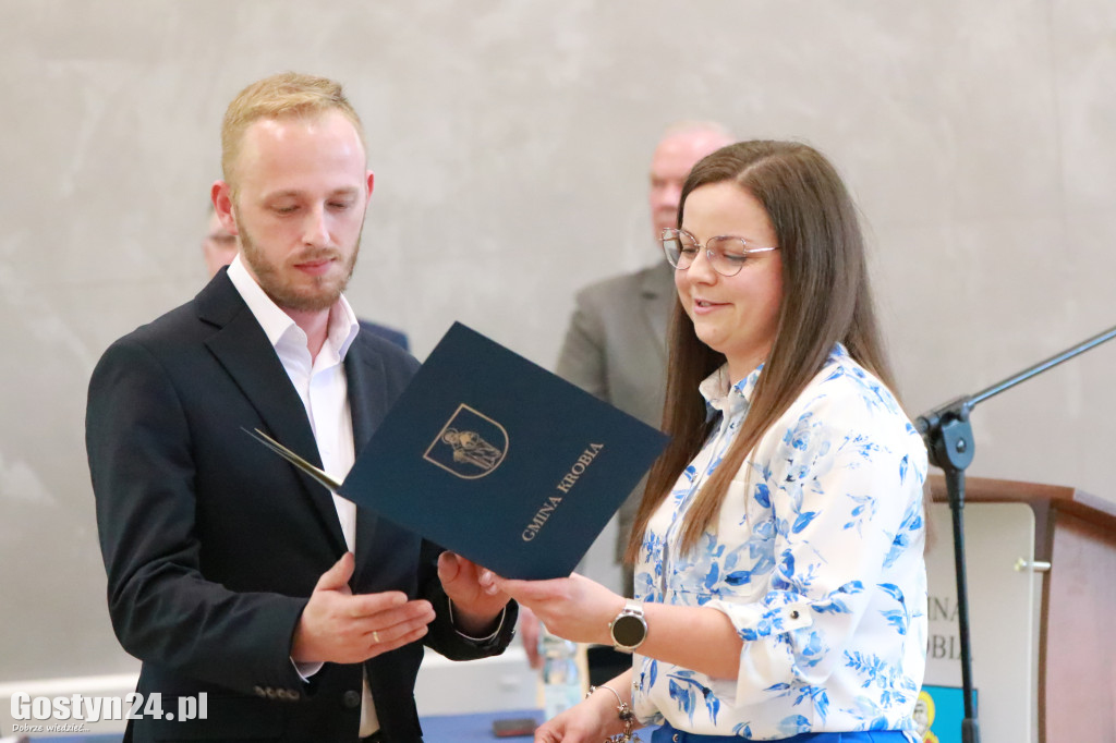 Sesja inaugurująca nową kadencję w Krobi