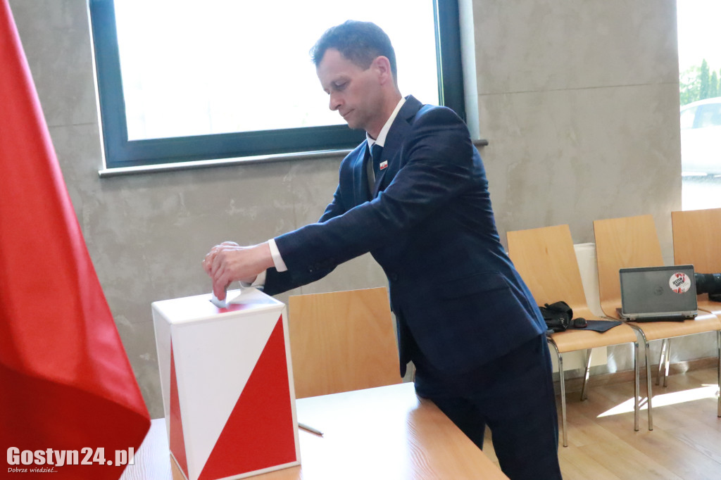 Sesja inaugurująca nową kadencję w Krobi