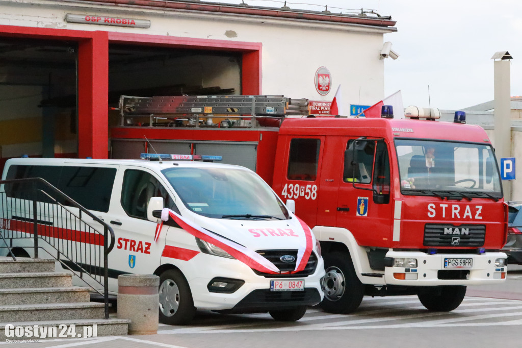 Gminne obchody Dnia Strażaka w Krobi