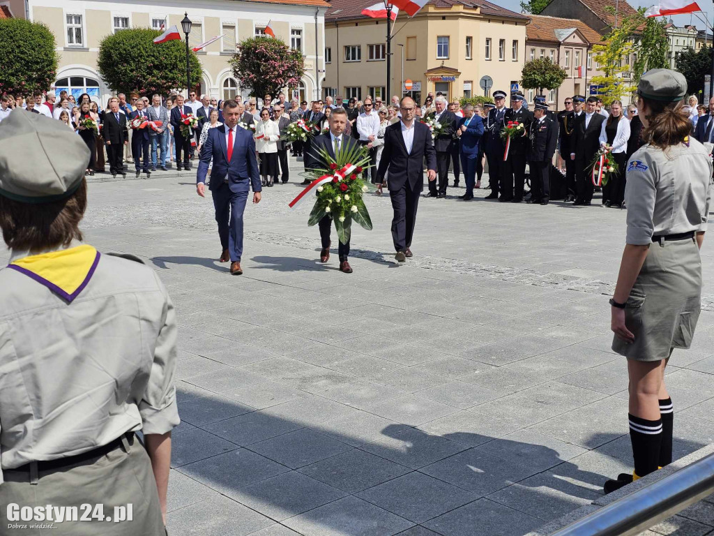 Obchody 233. rocznicy uchwalenia Konstytucji 3-go Maja w Gostyniu