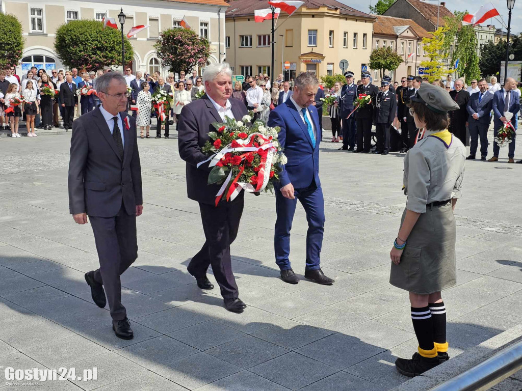Obchody 233. rocznicy uchwalenia Konstytucji 3-go Maja w Gostyniu