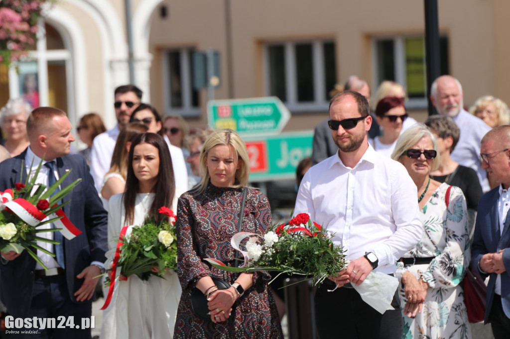 Obchody 233. rocznicy uchwalenia Konstytucji 3-go Maja w Gostyniu