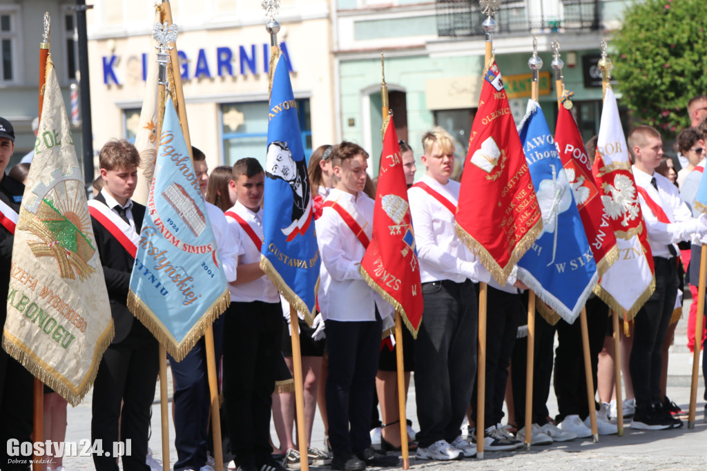 Obchody 233. rocznicy uchwalenia Konstytucji 3-go Maja w Gostyniu